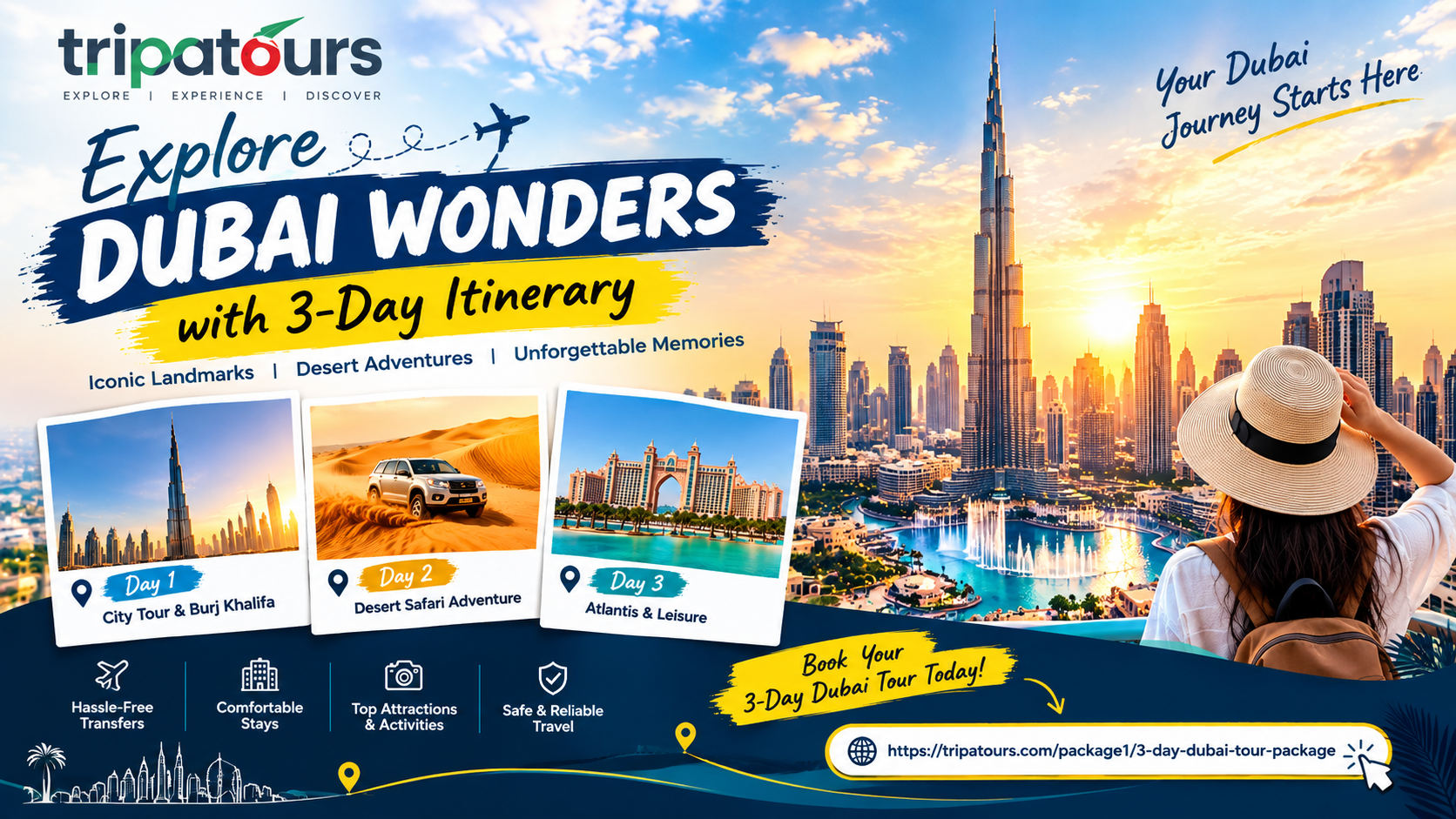 Exclusive 3 Day Dubai Tour Packages | Top Price & Perfect Deals
